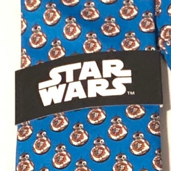 Star Wars Other - NWT Star Wars - BB-8 Men’s Silk Tie
